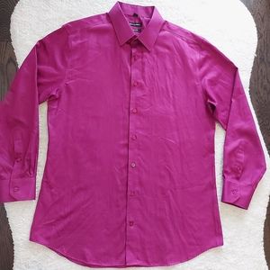 Magenta dress shirt